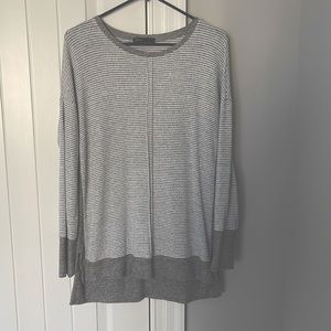 Gibson cozy tunic-striped